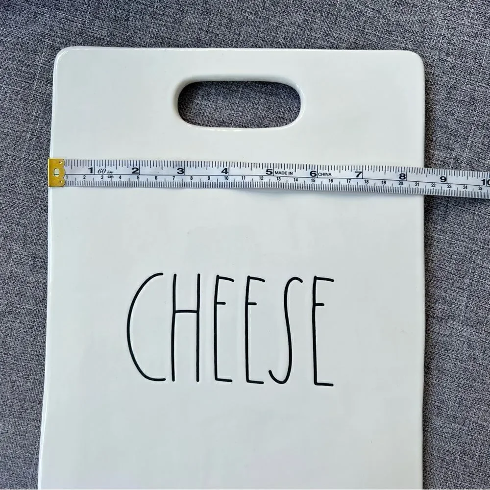 Rae Dunn Artisan Collection Cheese Serving Tray Charcuterie Platter Ceramic